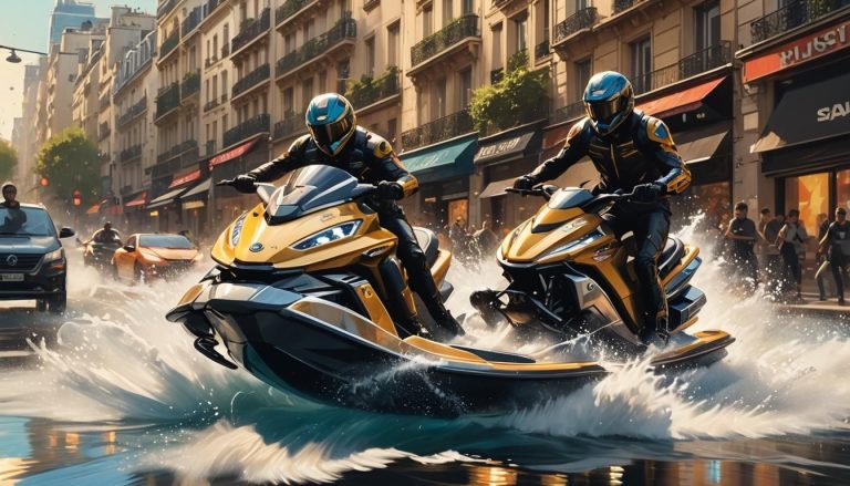 Les paris sportifs sur le jet ski à Paris