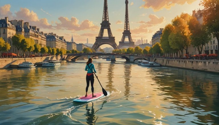 Découvrir Paris autrement : le paddleboard