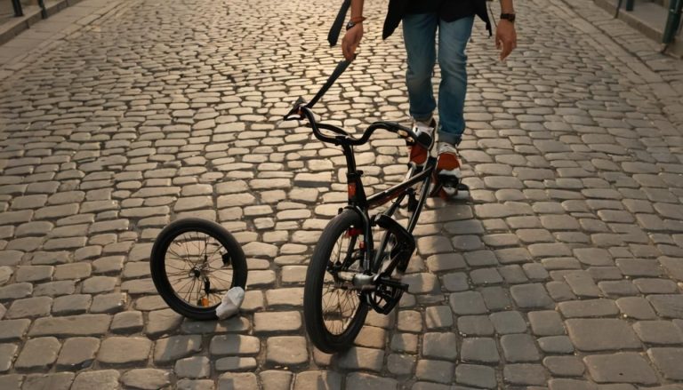 Les joies du BMX à Paris